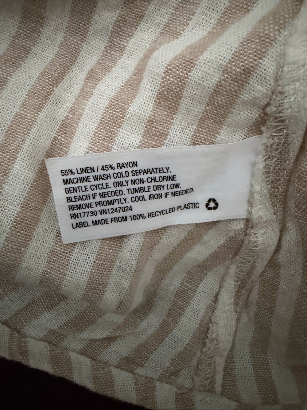 a new day linen blend midi circle skirt - Picture 3 of 3